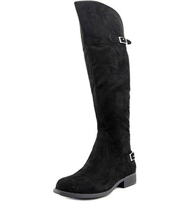 American Rag Womens ADA Closed Toe Knee High Fashion Boots, Black, Size 7.0
