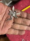 Vintage 925 Sterling Silver Fairy Pendant with Chain — photo 5