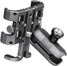 Motorcycle Phone Mount with 1 Inch Ball Anti-Theft Socket Arm, Bicyle Cell Phone