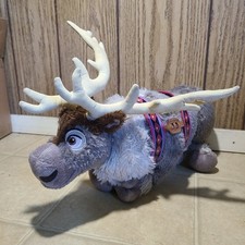 Disney Frozen Sven Reindeer Plush 18 Bendable Poseable Legs Stuffed Animal