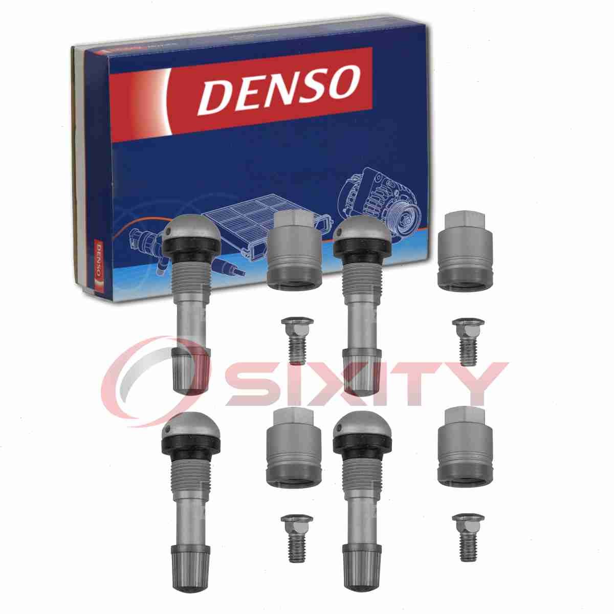 4 pc Denso TPMS Sensor Service Kits for 2014 Rolls-Royce Wraith Tire ii