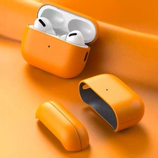 For AirPods Pro 3/Pro 2/5th Genuine Leather Case Luxury Cowhide Protective Cover