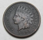 1893 INDIAN HEAD CENT,VISABLE LIBERTY, VERY NICE COIN!!!!(A2)