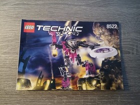 LEGO Technic Throwbots Spark 8522 Slizer w/Case Disks Manual Poster