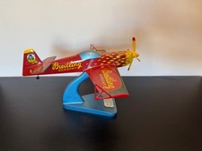Vtg Breitling Academy Cap 232 Wood Model Plane Professional Aerobatics Aircraft