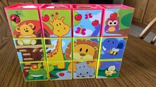 Kids Learning/Stacking Blocks Childrens Counting w/removable pieces