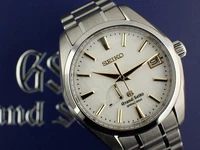 Grand Seiko Spring Drive Limited Snowflake Dial Bright Titanium SBGA059 Japan