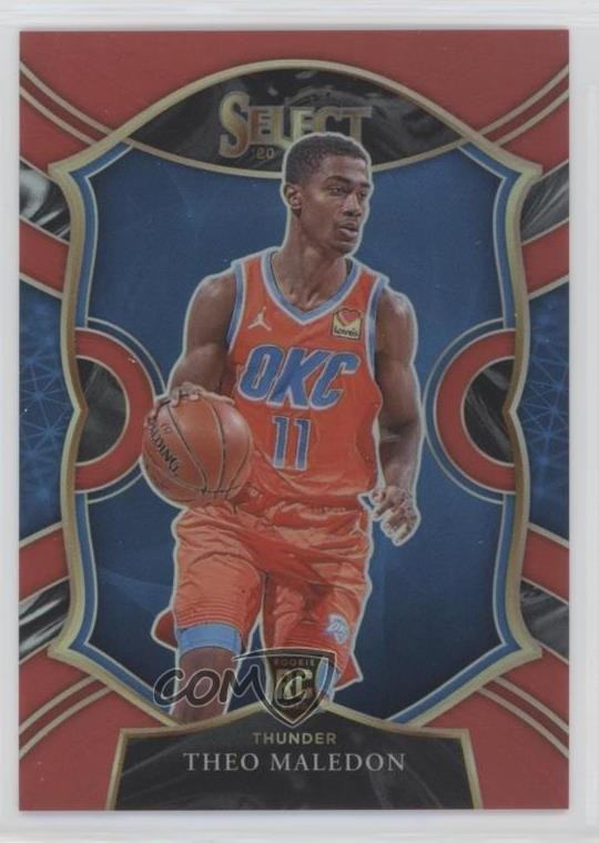 2020-21 Panini Select Concourse Red Prizm 127/199 Theo Maledon #94 pm5