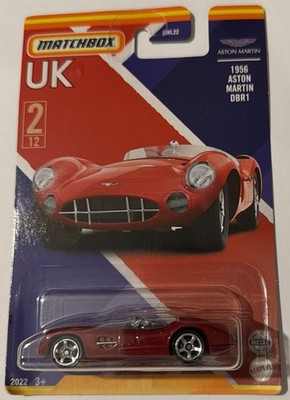 Matchbox 1956 Aston Martin DBR1 rot (UK Edition) HFH57 Longcard OVP Kombiversand