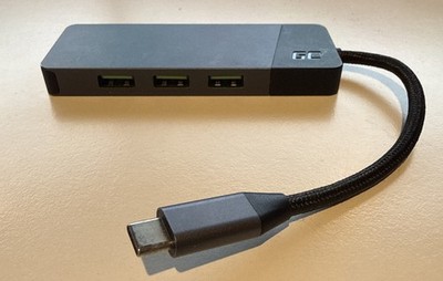 Green Cell GC Connect USB-C Hub - 7-in-1 Adapter - 4K 60Hz HDMI, 87W PD, SD