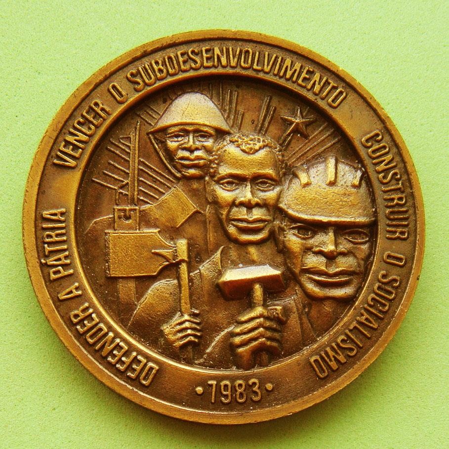 Politics africa socialist party mozambique liberation front frelimo bronze medal