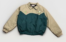 Vintage BP Gas Oil Western Canvas Bomber Jacket XL Santa Fe Rodeo Transocean