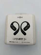Shokz OpenFit 2 Plus Open Ear True Wireless Earbuds Black - T921 SEALED NEW