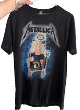 RARE VINTAGE 1984 METALLICA US TOUR KILL EM  ALL GLOW IN THE DARK TSHIRT M/L