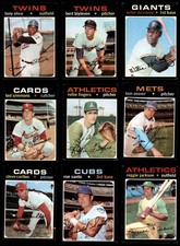 1971 Topps Baseball Near Complete Set / Lot 4.5 - VG/EX+ 7187536