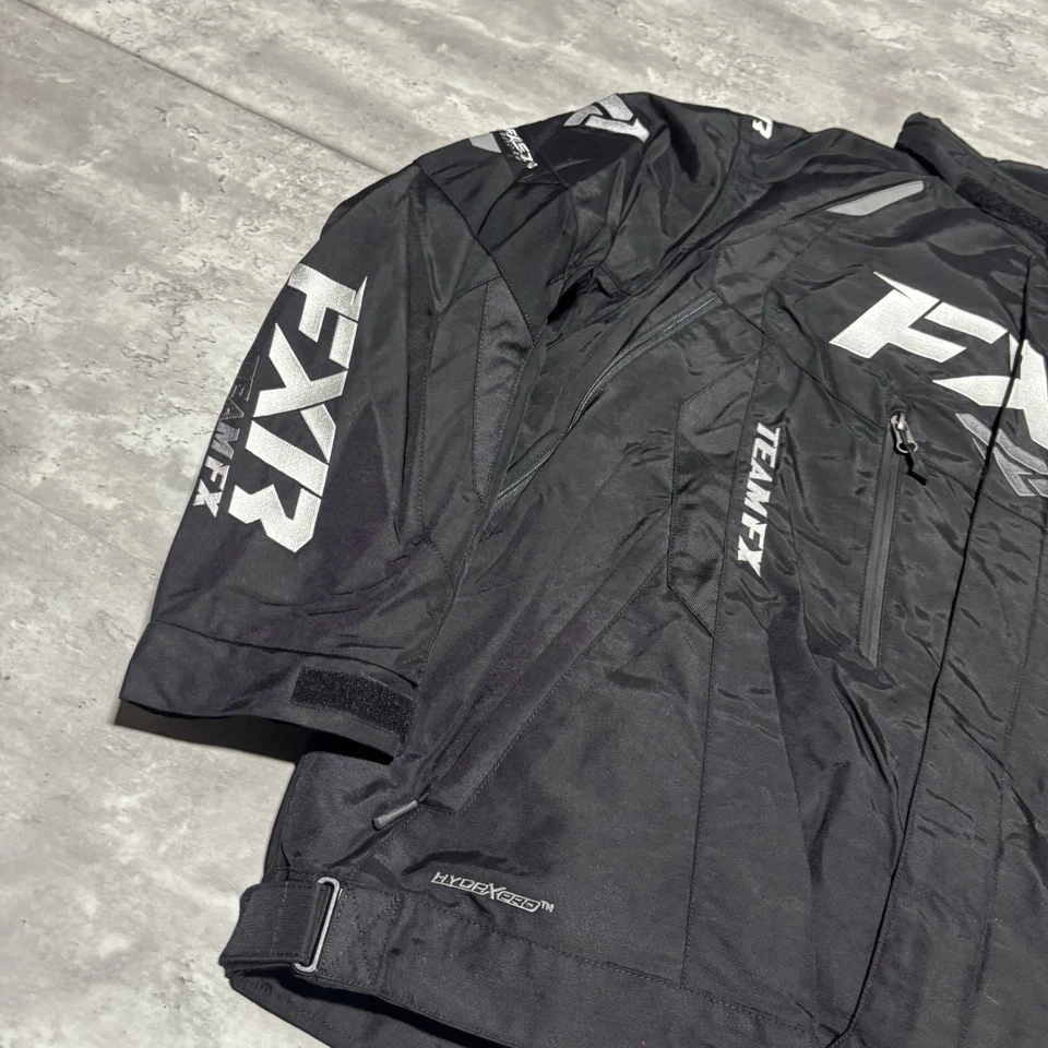 FXR Team 2 in 1 Jacket Men's 4XL XXXXL Black Snowmobile Floatation 4.0 Ski - Image 4 of 4