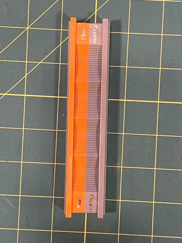 Wicket Edge blank handle and glass platen