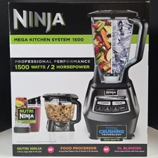 Ninja Mega Kitchen System 1500 BL770 Blender Processor Crushing Nutri Ninja -NEW