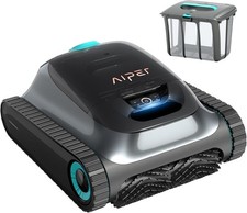 Aiper Scuba S1 Cordless Robotic Cleaner Gray Smart Navigation for Inground Pools
