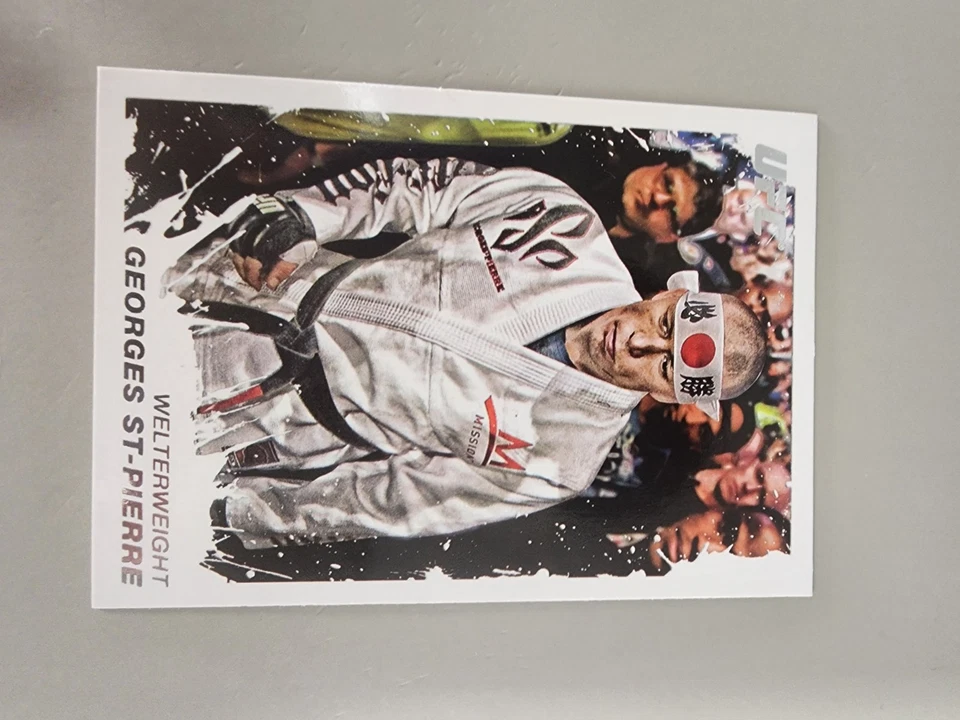 2011 Topps UFC Moment Of Truth Georges St-Pierre #100 - Image 2 of 4