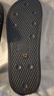 Men's Paisley Bandana Print Slide Sandals Slip-On Logo Black/White US 12 — photo 4
