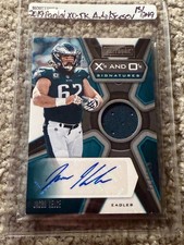 JASON KELCE 2019 Panini Playbook - X's and O's Signatures AUTO 15/249 EAGLES