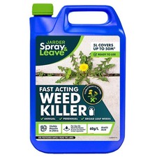Jarder Fast Acting Strong Weed Killer for Hard Surfaces 5L - Kills Weeds in 24 h 5.75 per litre