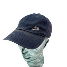 Nike Heritage 86 Swoosh Logo Navy Adjustable Strapback Baseball Hat Cap