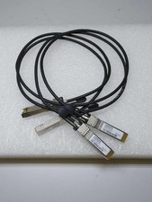 lot of 2 GENUINE Arista CAB-SFP-SFP-1M 10GBASE-CR Twinax SFP Cable 1 Meter OEM