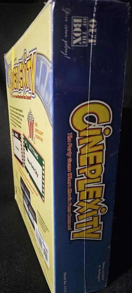Cineplexity The Party Game Where Movie Fans Connect Fun At Game Night New Sealed - Image 4 of 4
