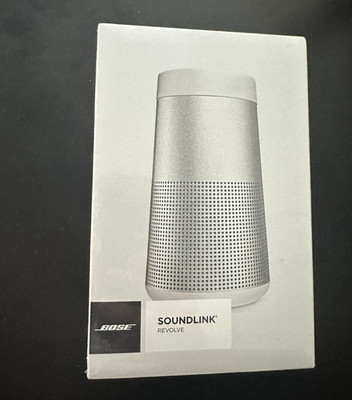 Bose SoundLink Revolve Portable Bluetooth Speaker, Luxe Silver..BRAND NEW