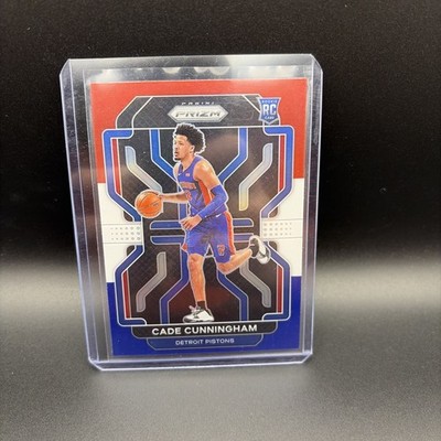 2021-22 Panini Prizm - Cade Cunningham #282 Red White & Blue Prizm (RC)