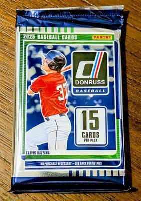   [1x] 2025 Panini Donruss MLB Hobby Retail Box Pack FIND WHAMMY! SSP INSERTS