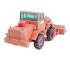 Matchbox Lesney King Size K-3 Hatra Tractor Shovel Orange Diecast Model Unboxed