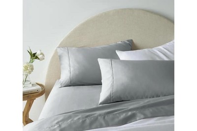 Accessorize Bedroom Collection 1900TC Cotton Rich Sheet Set (Grey) - Queen