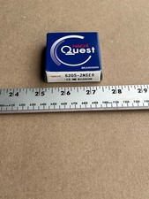 Quantity 2 Nachi Quest deep groove Ball bearings 6205 2NSE9 25x52x15mm, seals
