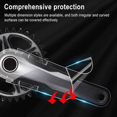 #ad Pressure Sensitive and Thin Bicycle Stickers for Aluminum Alloy Cranks AU $13.92