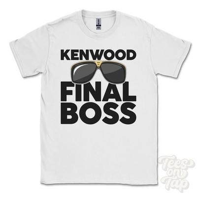 KENWOOD FINAL BOSS T-SHIRT lustiges Weihnachtsgeschenk Sheffield Sharrow England Ibiza