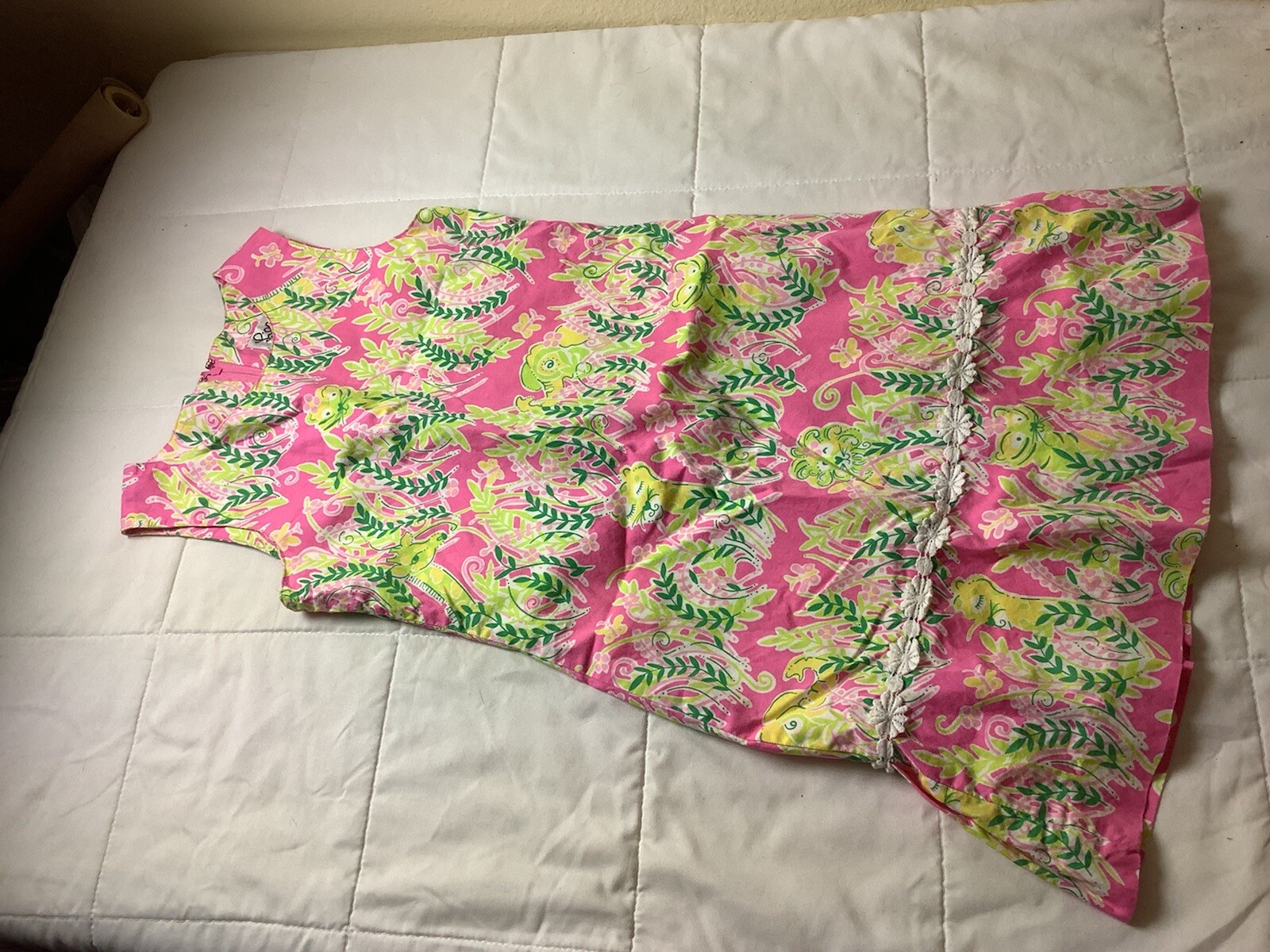 FILA Abito vintage Lilly Pulitzer Millionaires Row per ragazze taglia 10