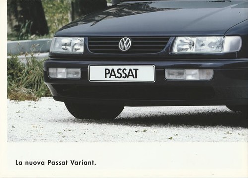 BROCHURE VOLKSWAGEN Passat Variant - 8/93 - Italiano -formato poster