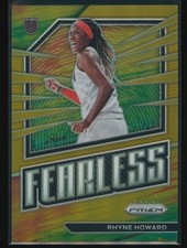 Rhyne Howard 2023 Panini Prizm WNBA Fearless Gold #4 /10