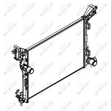 Radiador refrigeración motor NRF para Fiat 500L 199_