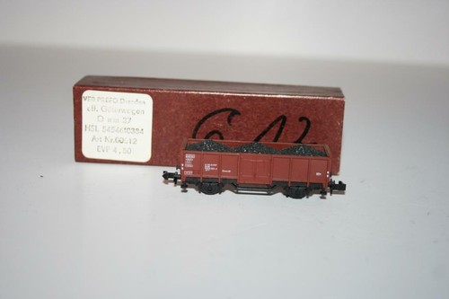 VEB Prefo Spur N: 00016 Offener Güterwagen Omm 46 der DB, beladen, neutr. Box | Zustand: Gebraucht