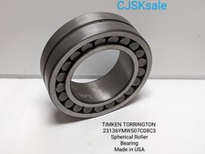 TIMKEN TORRINGTON 23136YMW507C08C3 Spherical Roller Bearing Made In USA (NEW).