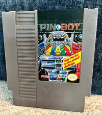 Pinbot (Nes, Nintendo Entertainment System) Pinball Game - Tested and Working!