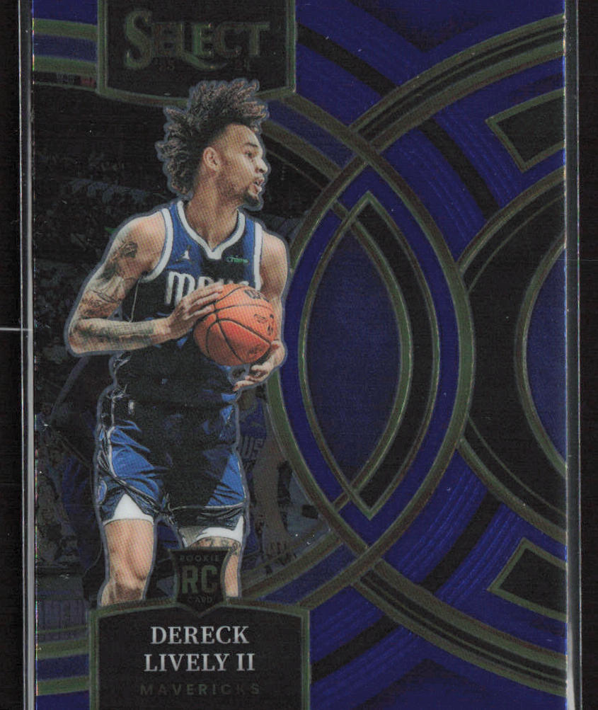 2023-24 Panini Select #111 Dereck Lively II Blue (Retail Base) RC