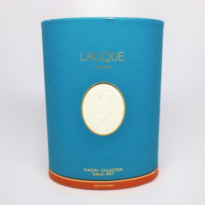 Lalique France 1997 'Amour' Flacon Collection Perfume, New in Box