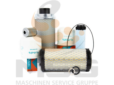 W21CK10292 SERVICE KIT Original Kubota U27-4 500H (S/N  57196) Filtersatz
