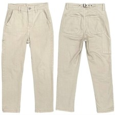 Old Navy Extra High Rise Sky Hi Straight Jeans Sand Women's Sz 14  Free Gift