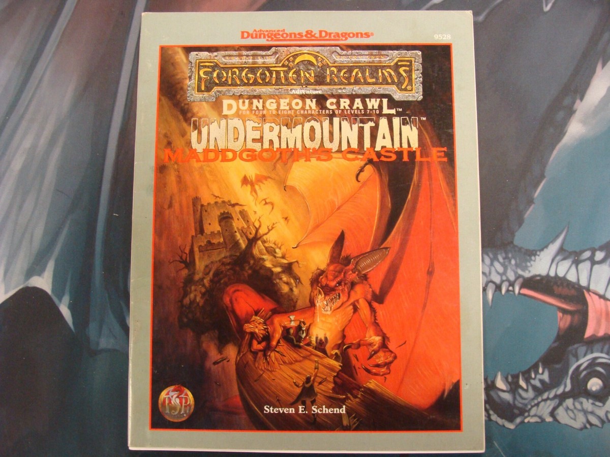 Advanced Dungeons & Dragons Forgotten Realms Maddgoth's